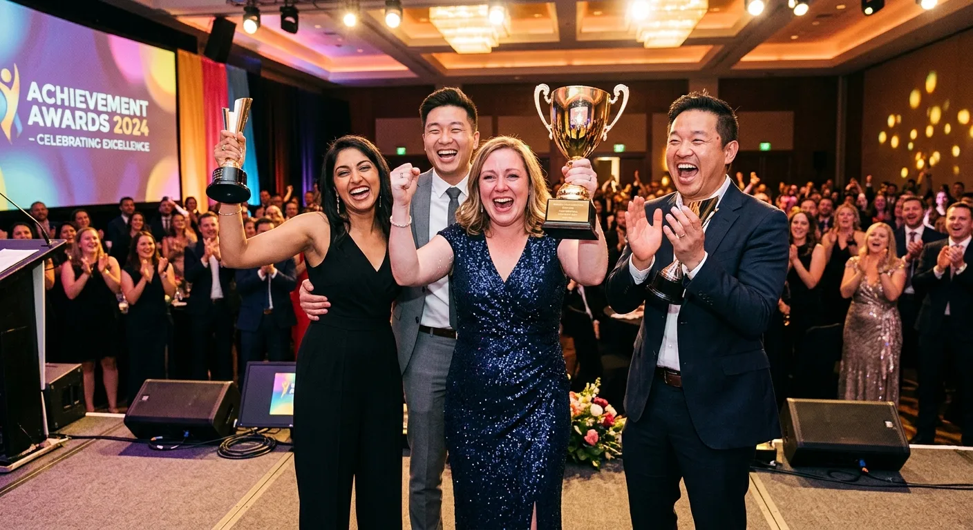 Award ceremony photography