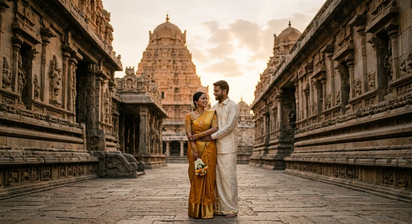 Cinematic sunset pre wedding session